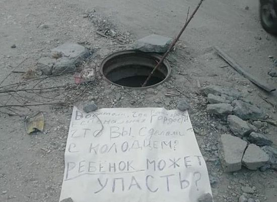 В Волгограде к совести безответственных горожан взывает плакат